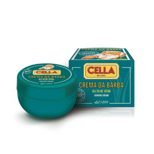 Ciotola Crema da Barba Aloe Vera Bio  - Cella - 150ml