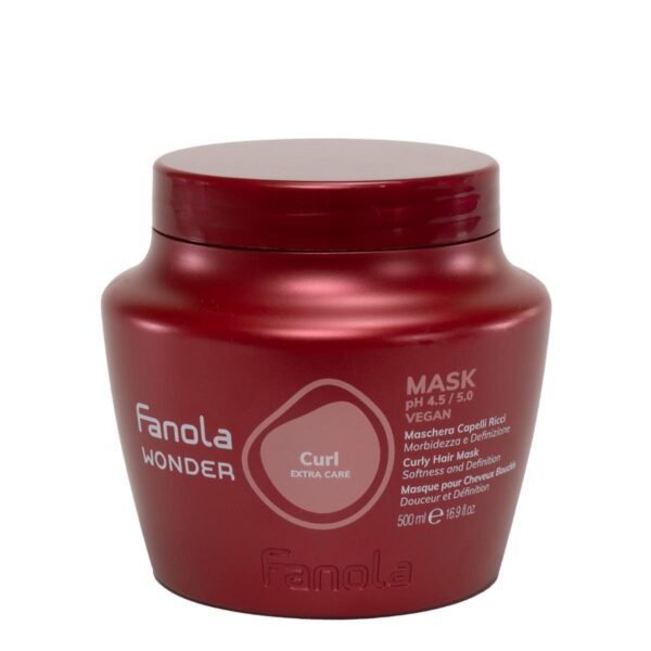 Maschera capelli ricci pH 4.5-5.0 - Fanola Wonder Curl Extra Care