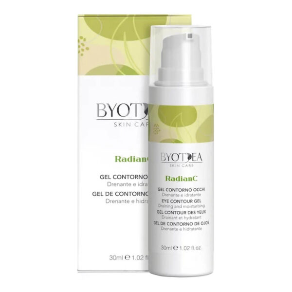 Gel contorno occhi drenante e idratante - Byotea Skin Care - 30ml